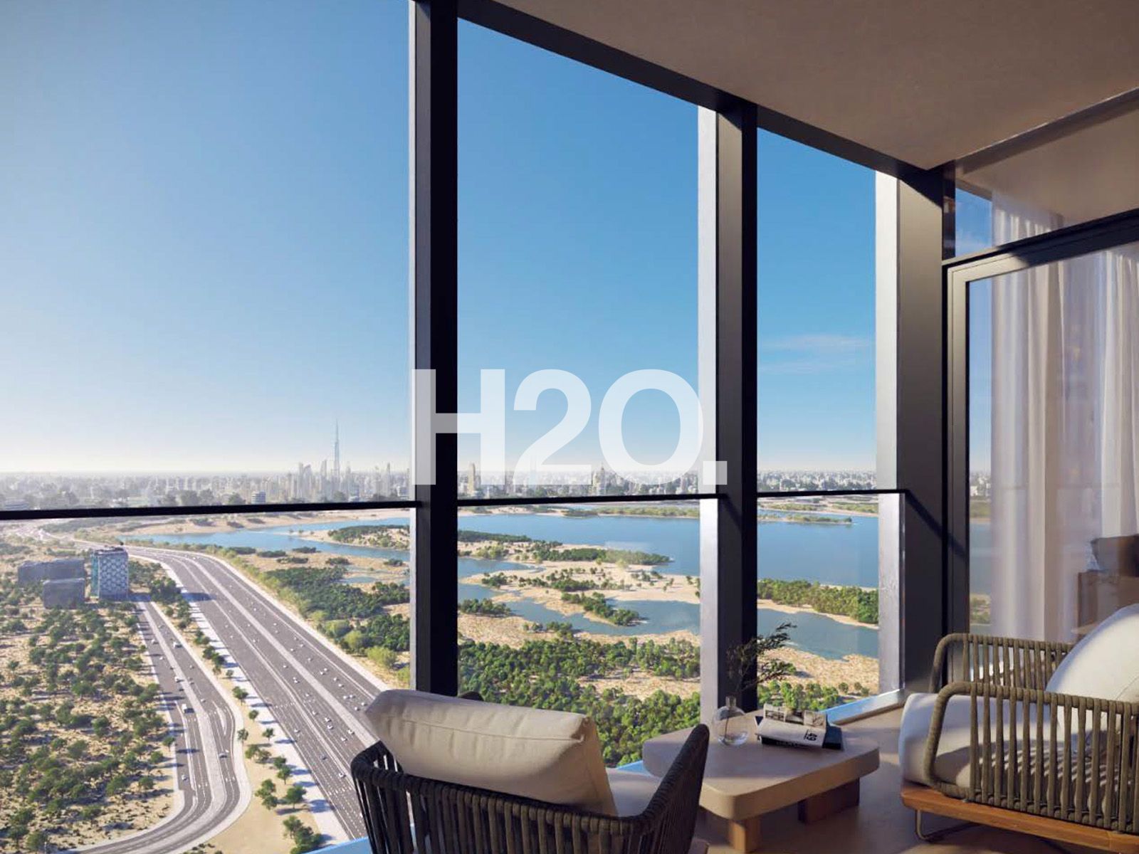 Dubai Skyline View | Luxurious 3BR | Urban Living