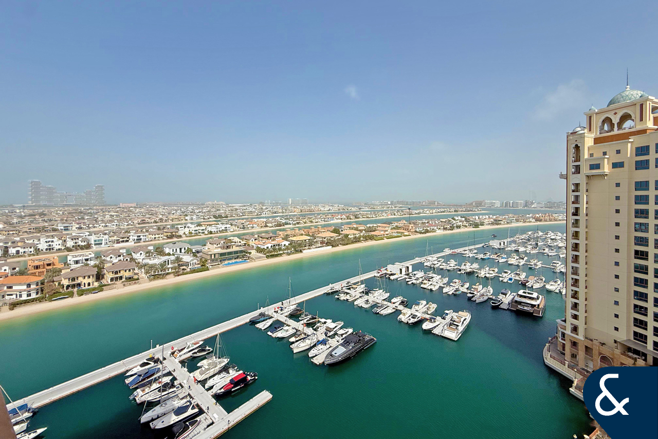 High Floor | Full Sea View | 3 Beds | Maids