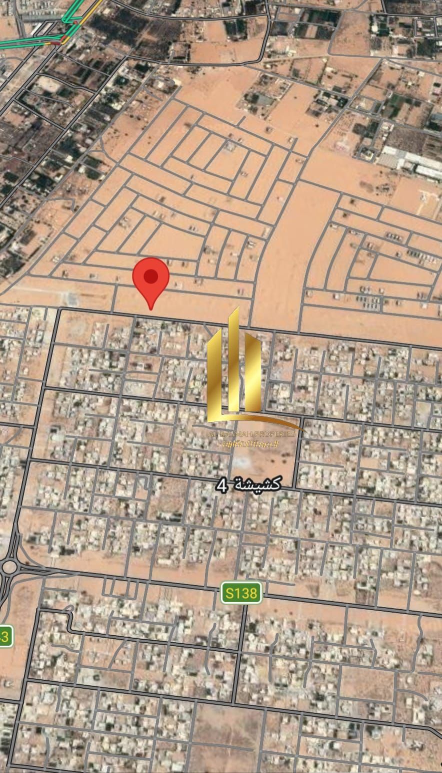 Rare Opportunity Commercial Residential Land on Two Main Roads in Al Dabdaba South Al Rahmaniya 5812 sqft Freehold – Sharjah