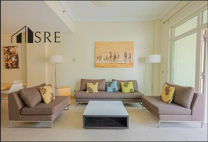 Spacious 1BR | Prime Palm Location | Ideal Investment