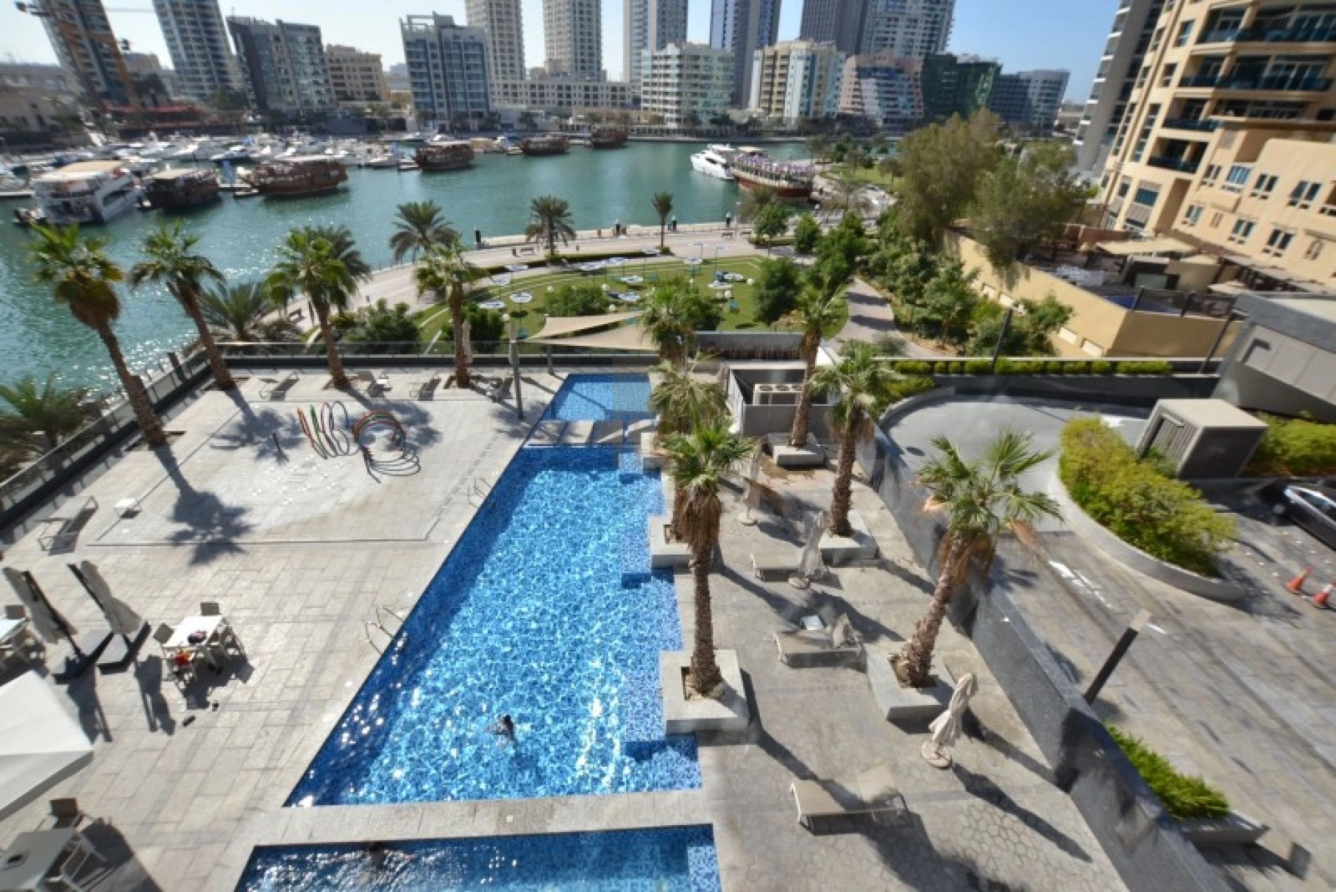 Full Marina and Pool View | Well Maintained | Prime Location