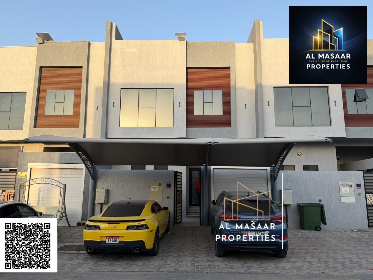 Two-story townhouse with a rooftop terrace for rent. Excellent finishing. First occupancy. Close to all amenities.