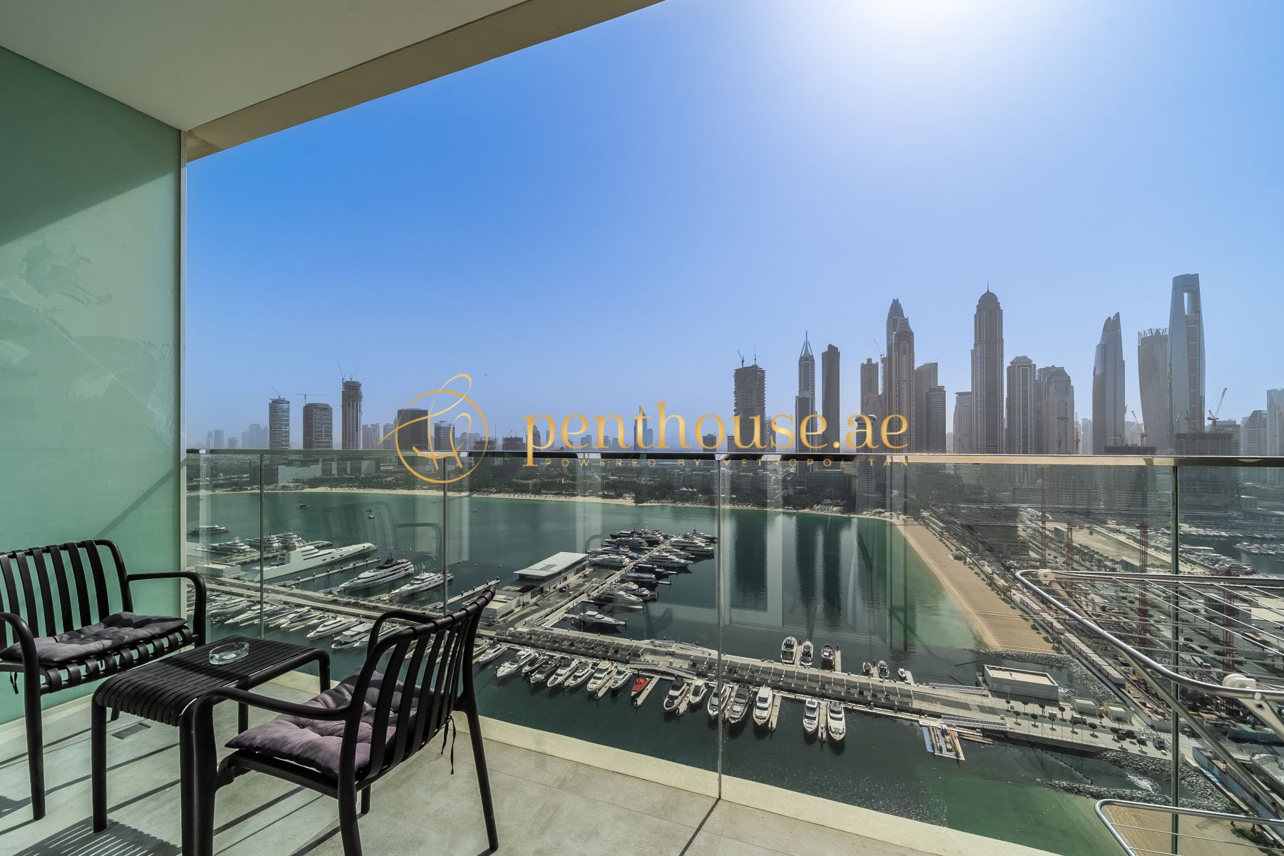 Upgraded | High Floor | Marina and Skyline View