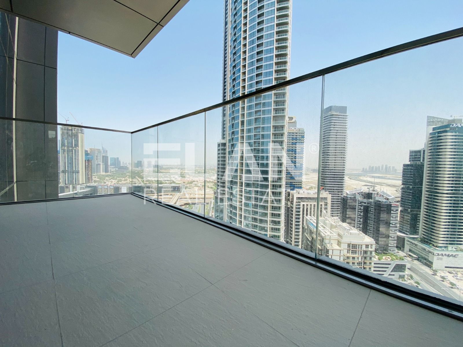 BURJ VIEW | UNFURNISHED | LARGE +MAID