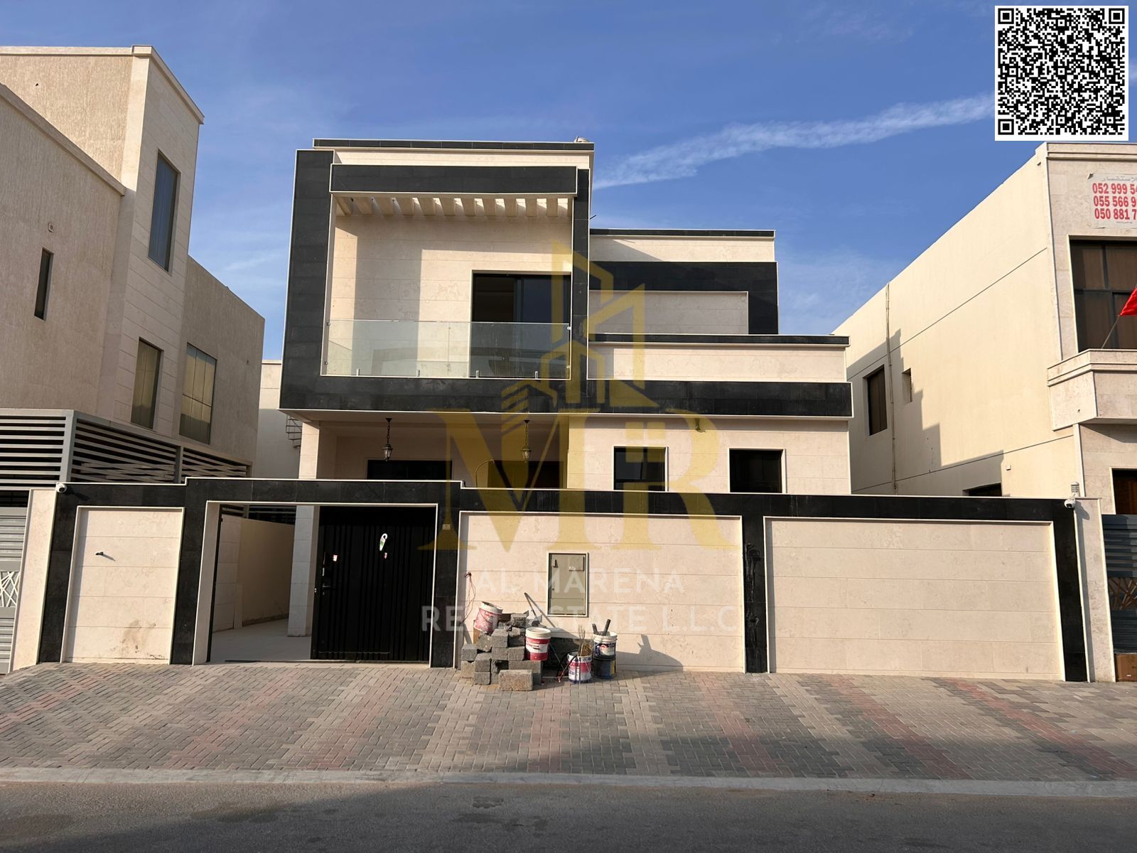 Distinctive villa for sale in Al Yasmeen set on a 3,014 sqft land plot, consisting of two floors plus a rooftop, featuring a practical layout and spac