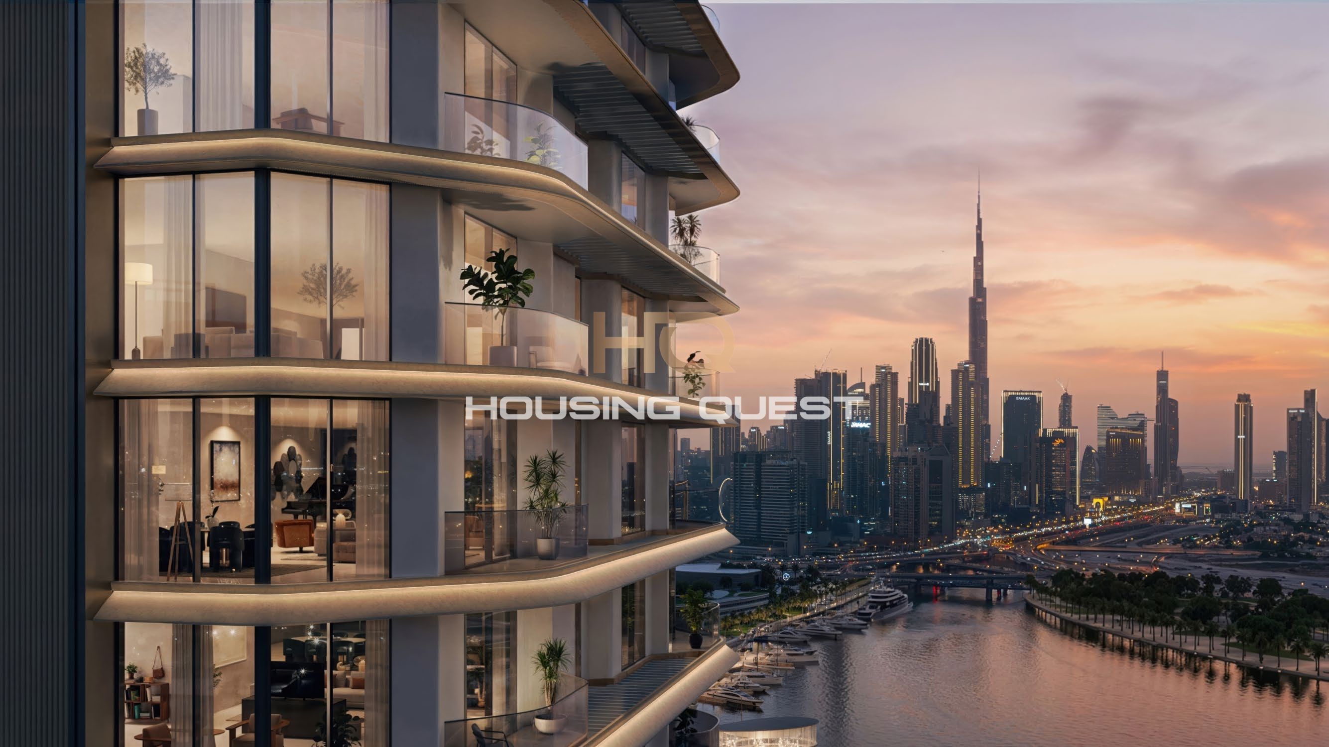 Corner Canal & Burj Khalifa View | High ROI | Investor Deal