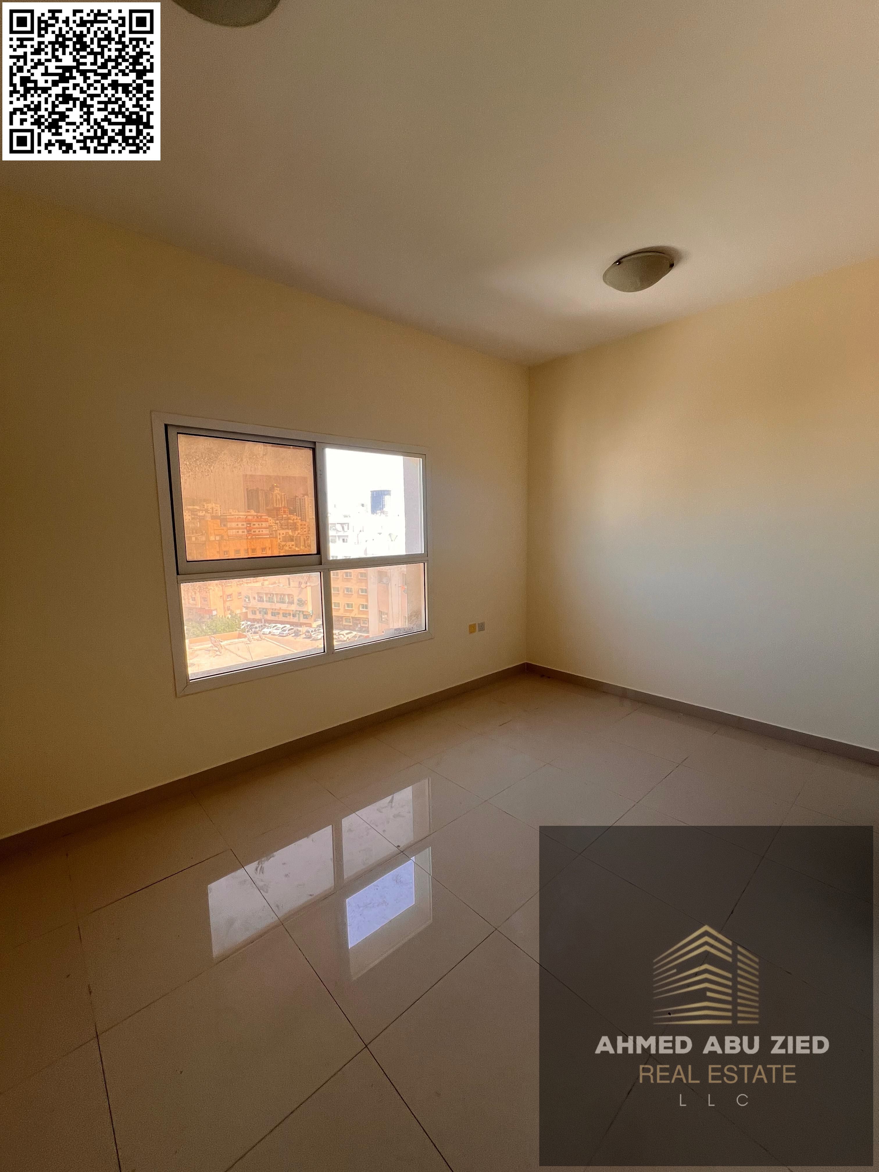 Affordable and luxurious studio apartment for annual rent, second occupancy, in Al Nuaimiya 3, Ajman | Separate kitchen | Central air conditioning | S