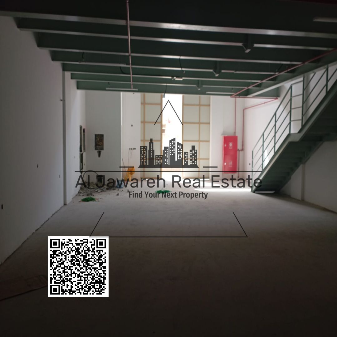 Warehouse For Rent With Mezzanine in Ajman Al Jurf
