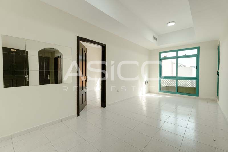 Spacious 1BR | Balcony | Al Muraqabat