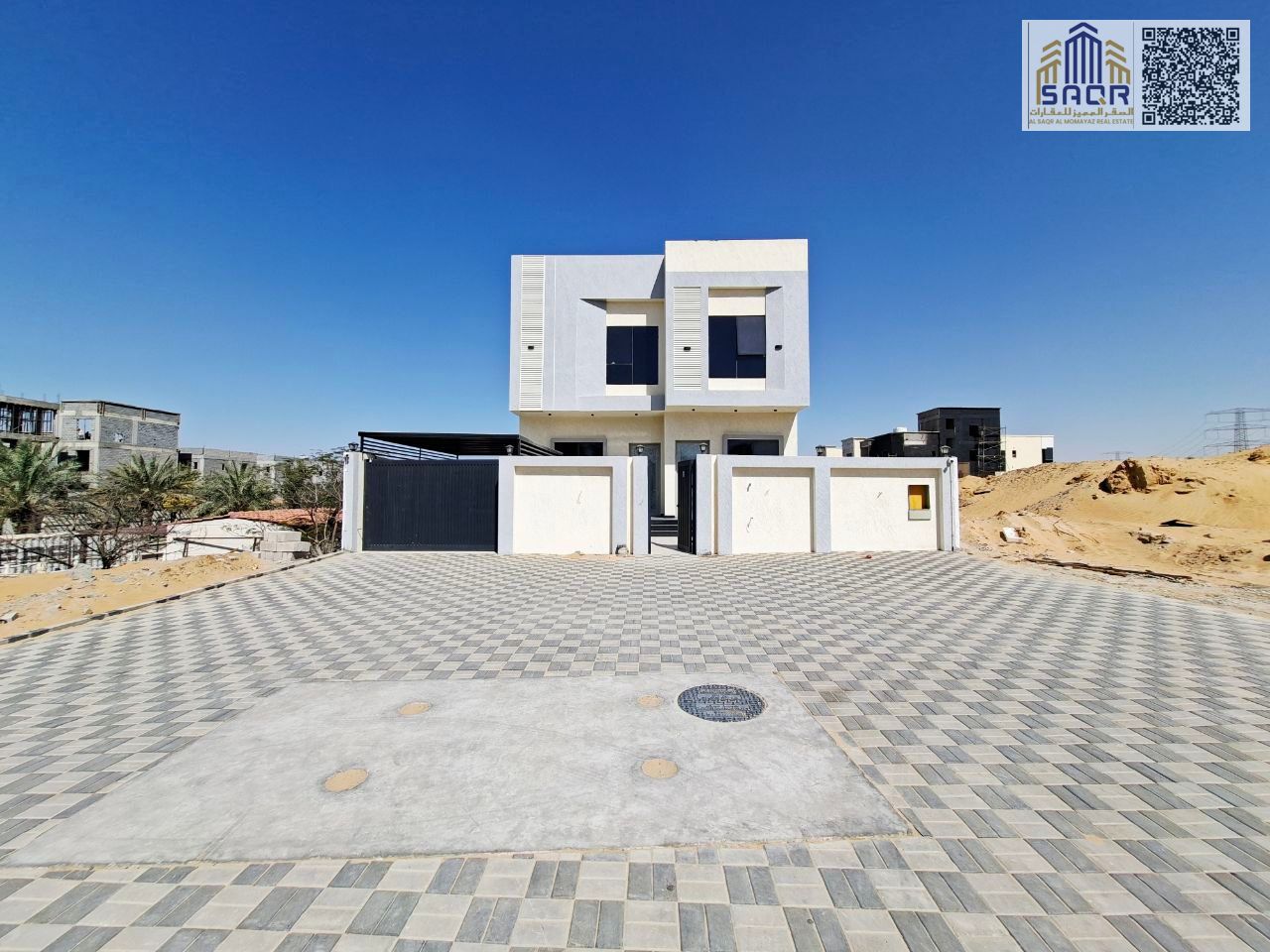 Modern villa, registration and ownership fees included, freehold for all nationalities / 3 bedrooms with a large yard and setback
