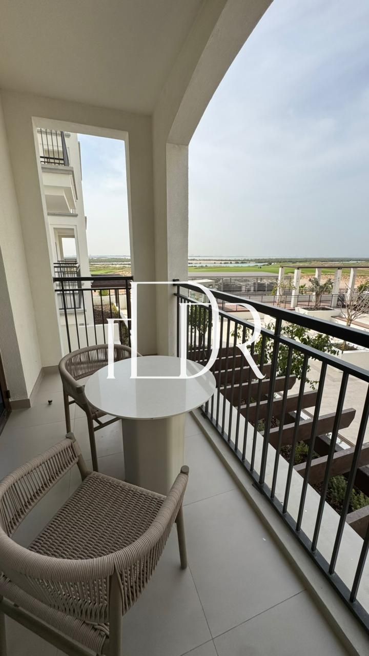 Furnished 2BR | Golf & Water Views | Yas Golf Collection