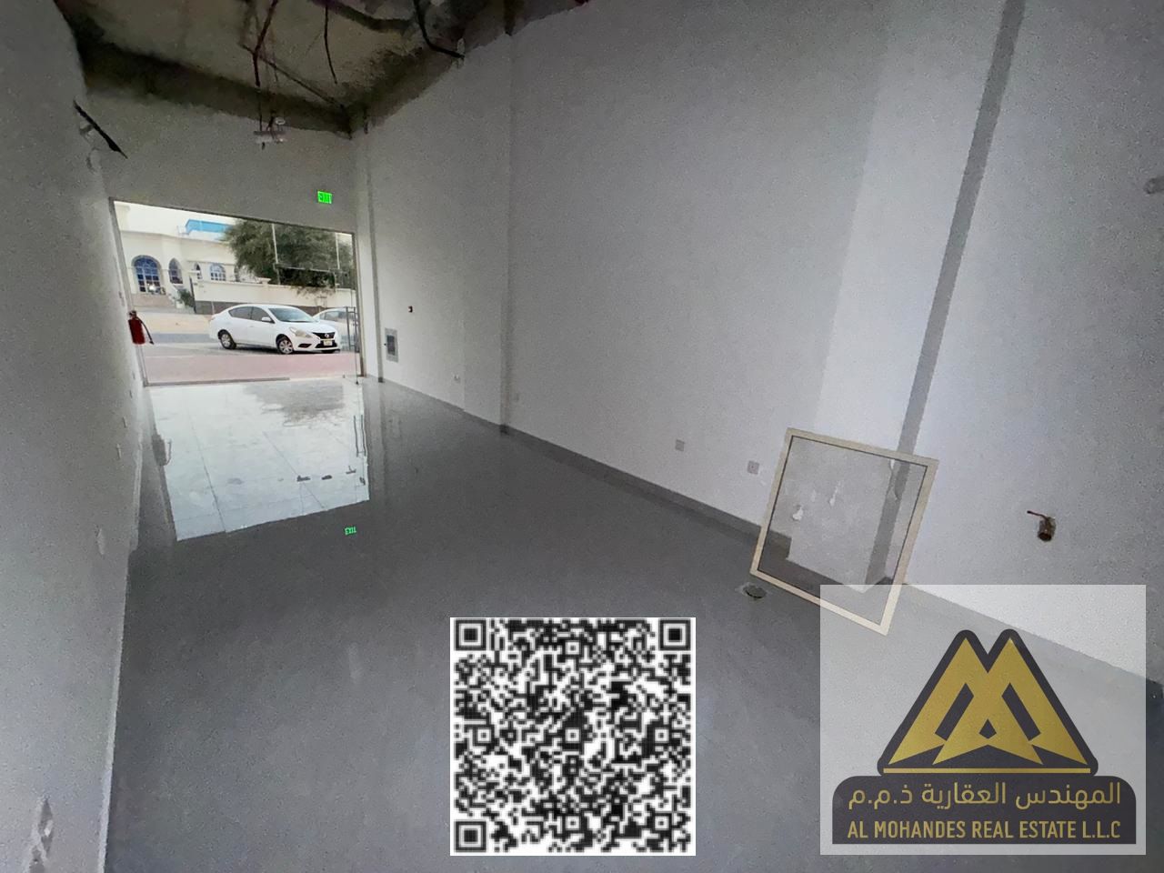 Shop for annual rent in Al Rawda 1, in a prime and vibrant location close to residential areas and services, suitable for various commercial activitie