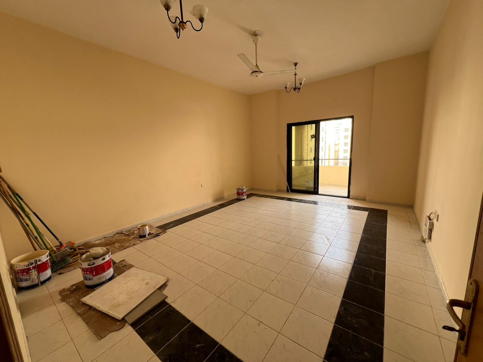The most luxurious 3BHK With Maid Room Balcony flexible payment plan refined finishing prime location with easy access to Dubai