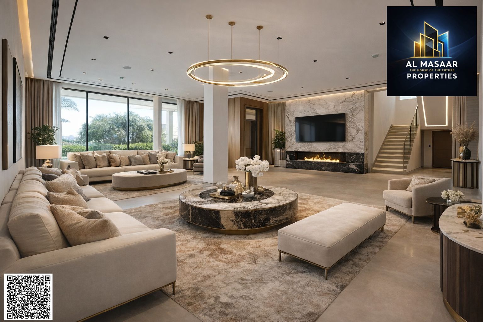 A rare opportunity to own a luxury villa in the most prestigious area of Ajman. 3 floors, 10,000 sq ft, direct views of the lake and golf courses.