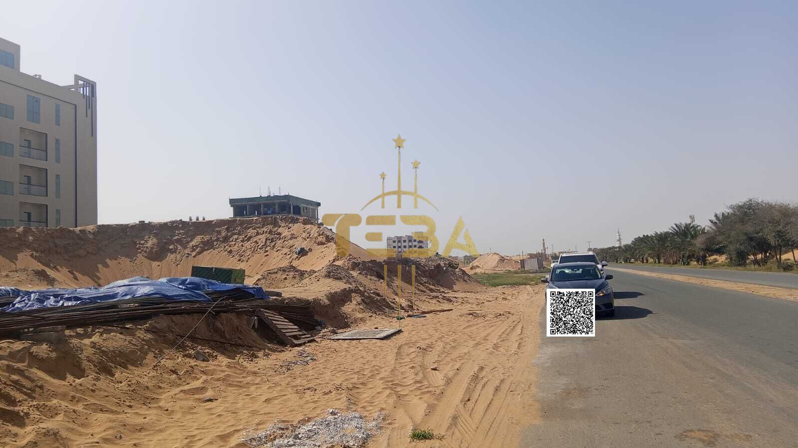 A prime investment opportunity: Commercial/residential land for sale in Al Jurf 16 on a corner plot.