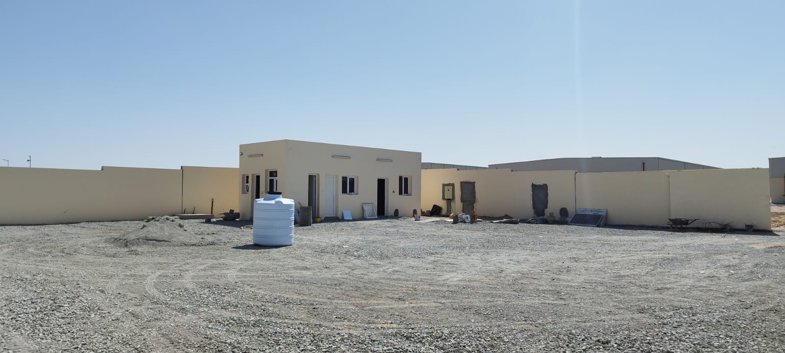 Brand New 10000 Sq Ft Open Yard in Sajaa main road