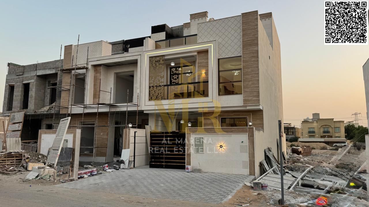 Distinctive villa for sale in Al Yasmeen set on a 1,800 sqft land plot with a built-up area of 3,220 sqft. The property consists of two floors plus a