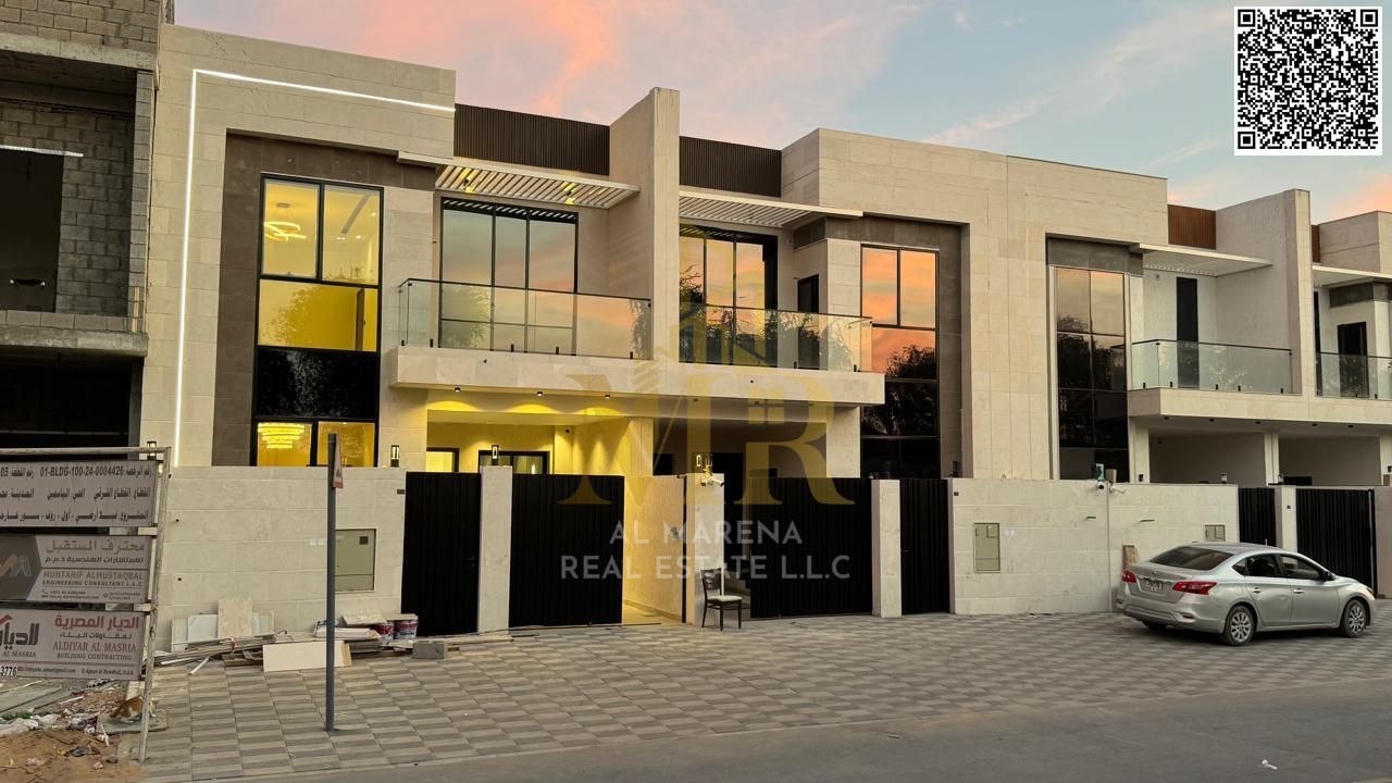 Villa for sale in Al Yasmeen on a 1,800 sqft land plot, consisting of two floors with a practical layout and comfortable spaces, ideal for families se