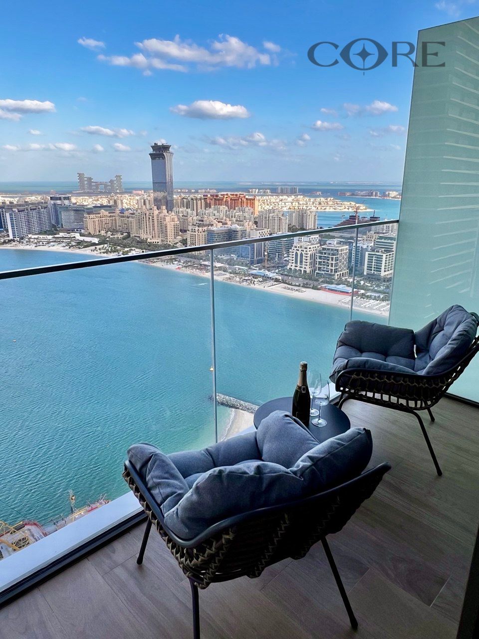 Fully Upgraded | First Occupancy | Open Sea & Palm View