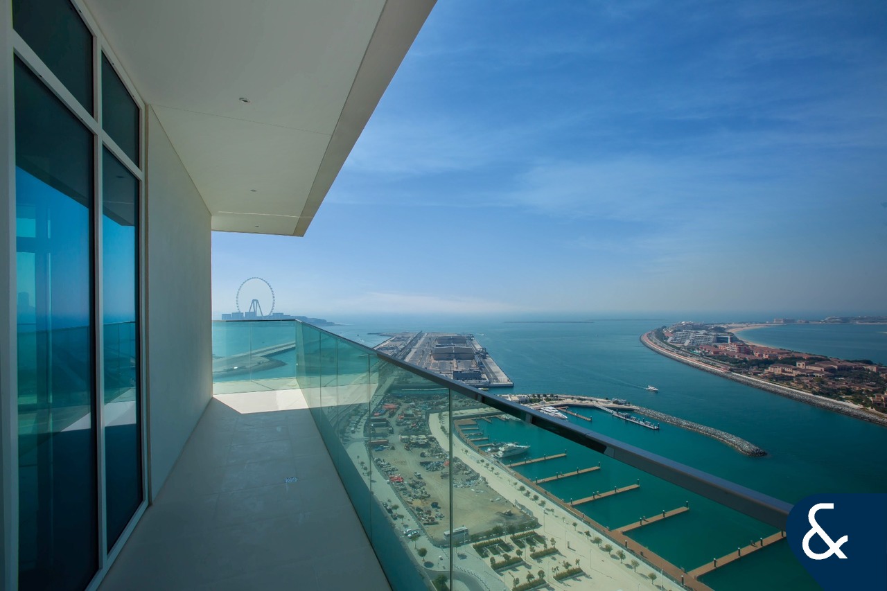 Dual Views | Two Bedrooms | Unfurnished