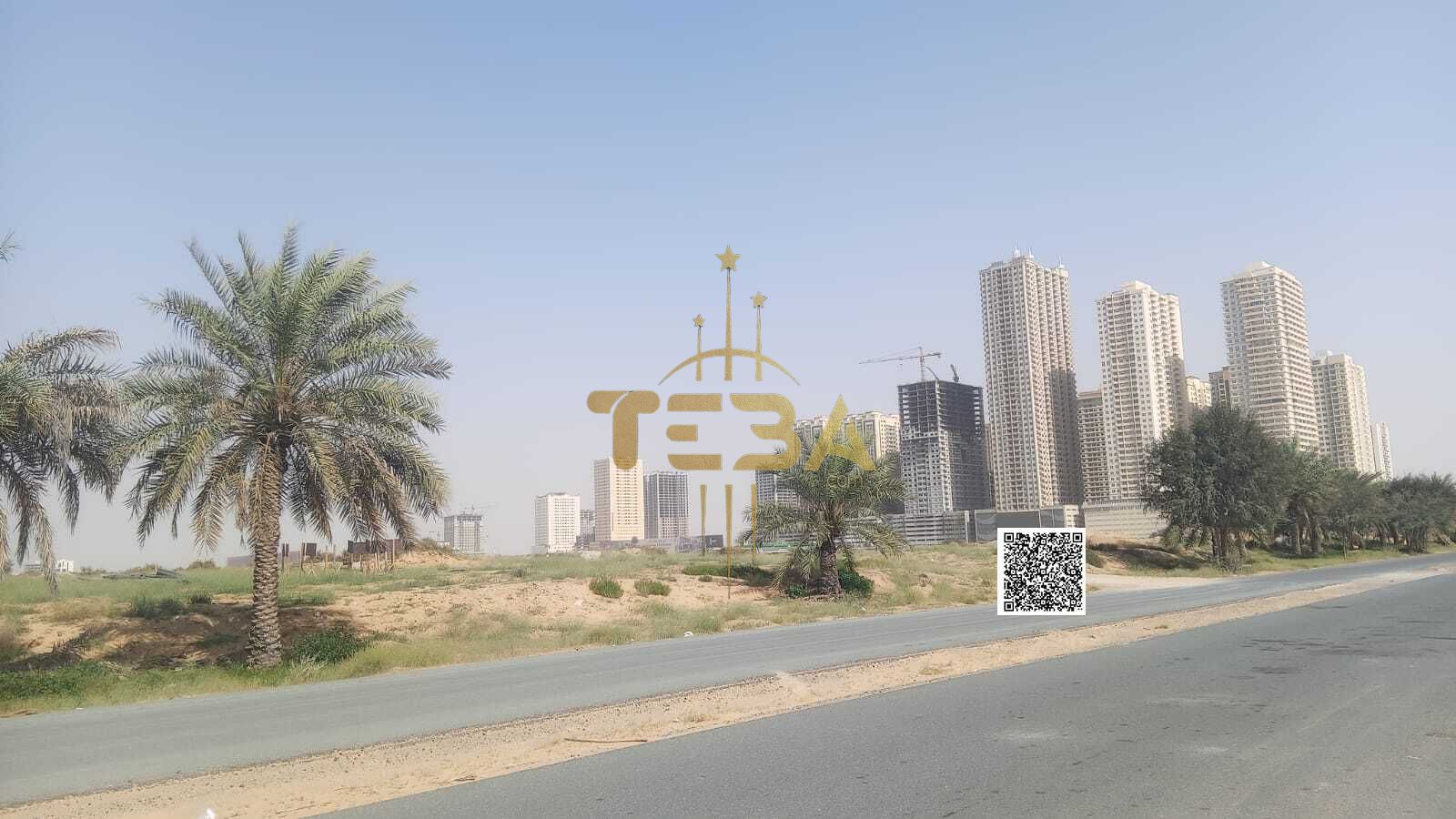 A prime investment opportunity – Corner residential/commercial plot in Al Amrah with a permit for ground + 25 floors