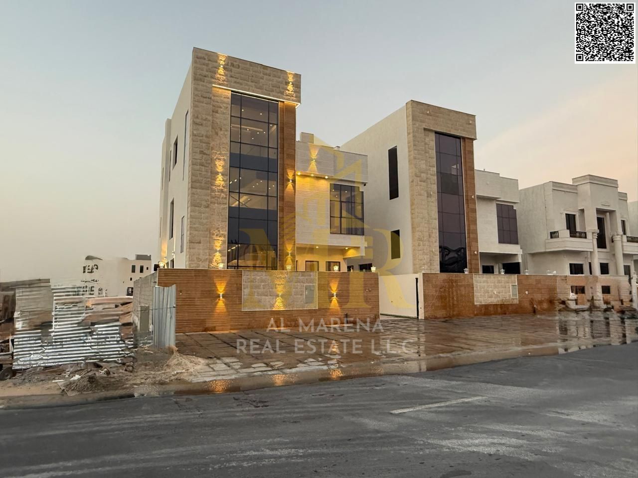 Stunning Villa for Sale in Al Helio 2 – Prime Location on Main Street 5 Master Bedrooms | Majlis & Living Room with Washbasins | Modern Kitchen