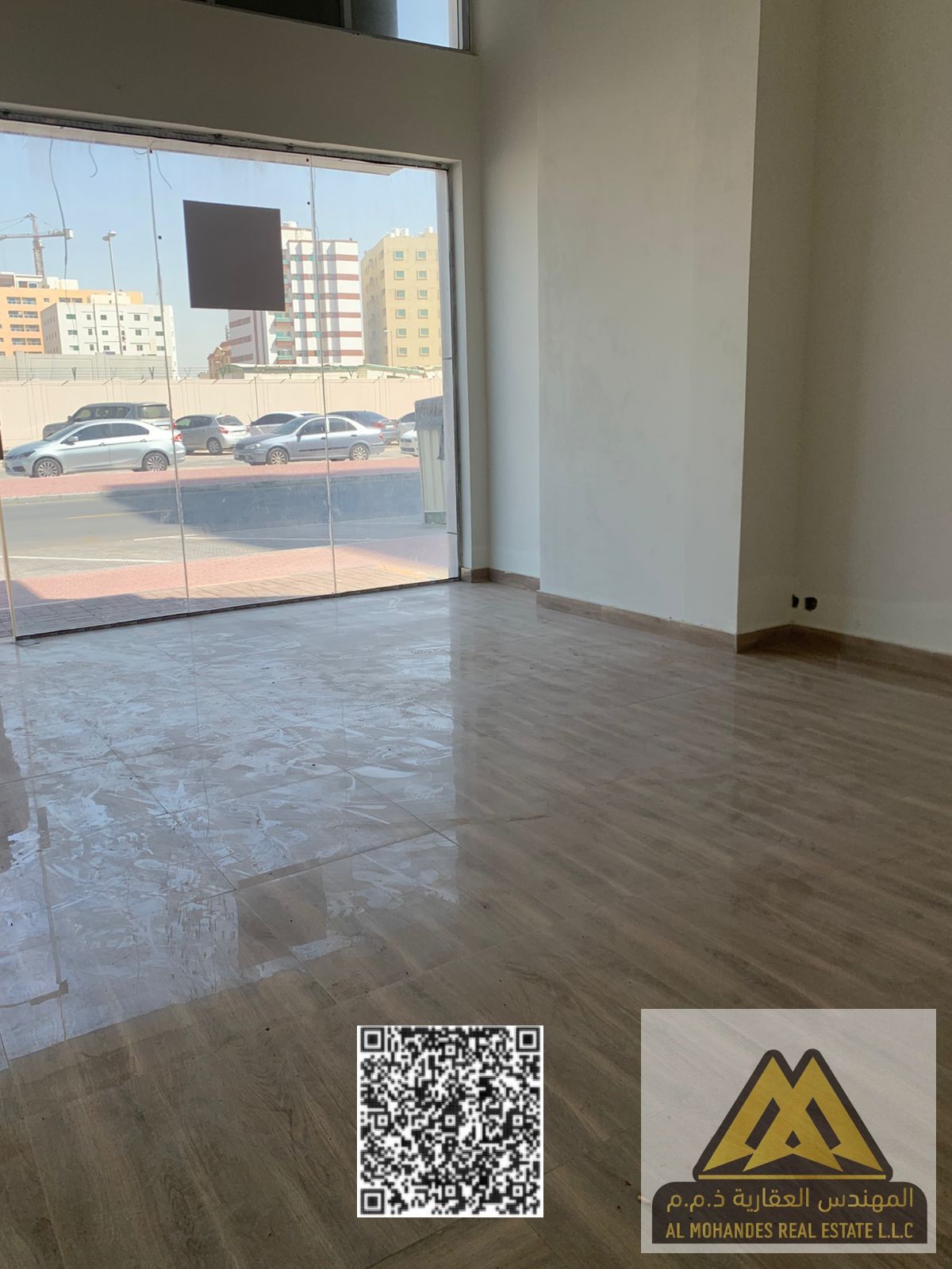 Two shops for rent in Al Hamidiya, in a prime location offering 24/7 access to all services, suitable for various business activities.