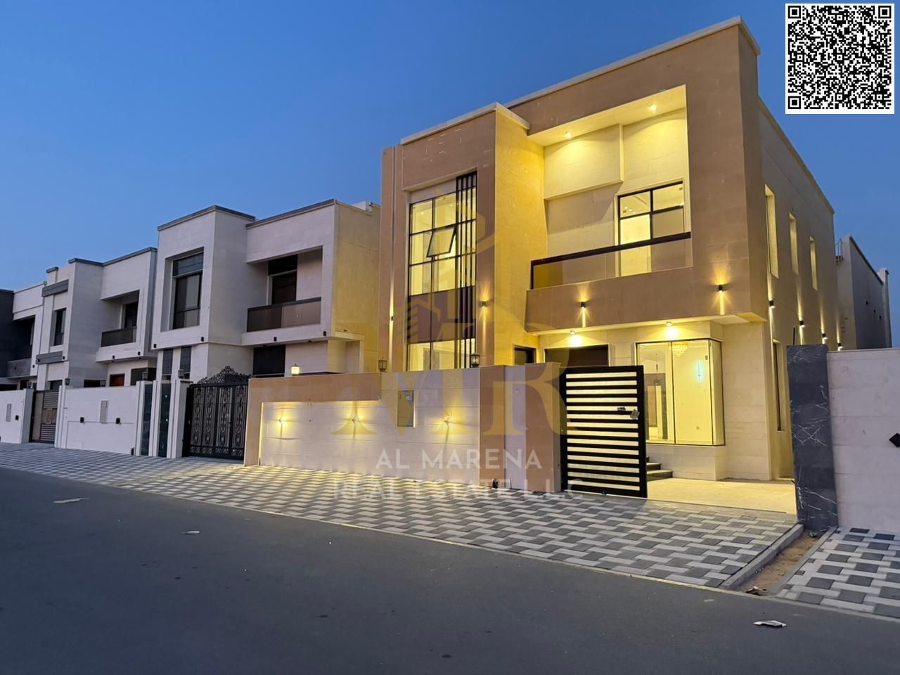 Beautiful villa for sale in Al Yasmeen on a 3,014 sqft land plot, consisting of two floors with a practical layout and spacious areas, ideal for famil