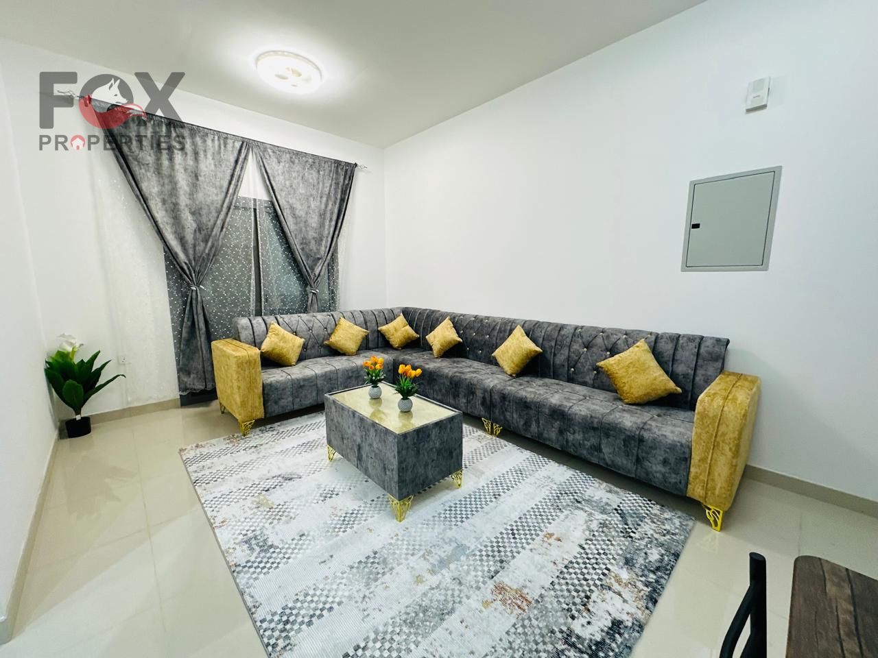 Bills included | Elegant furnishings | Spacious layout | Prime location | Easy access to Dubai exit | One bedroom and living room apartment in Al Nuai