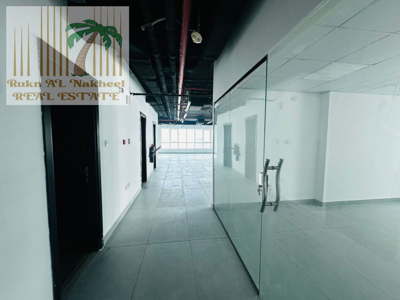 office for rent in prime location Majaz Cornish side chiller free
