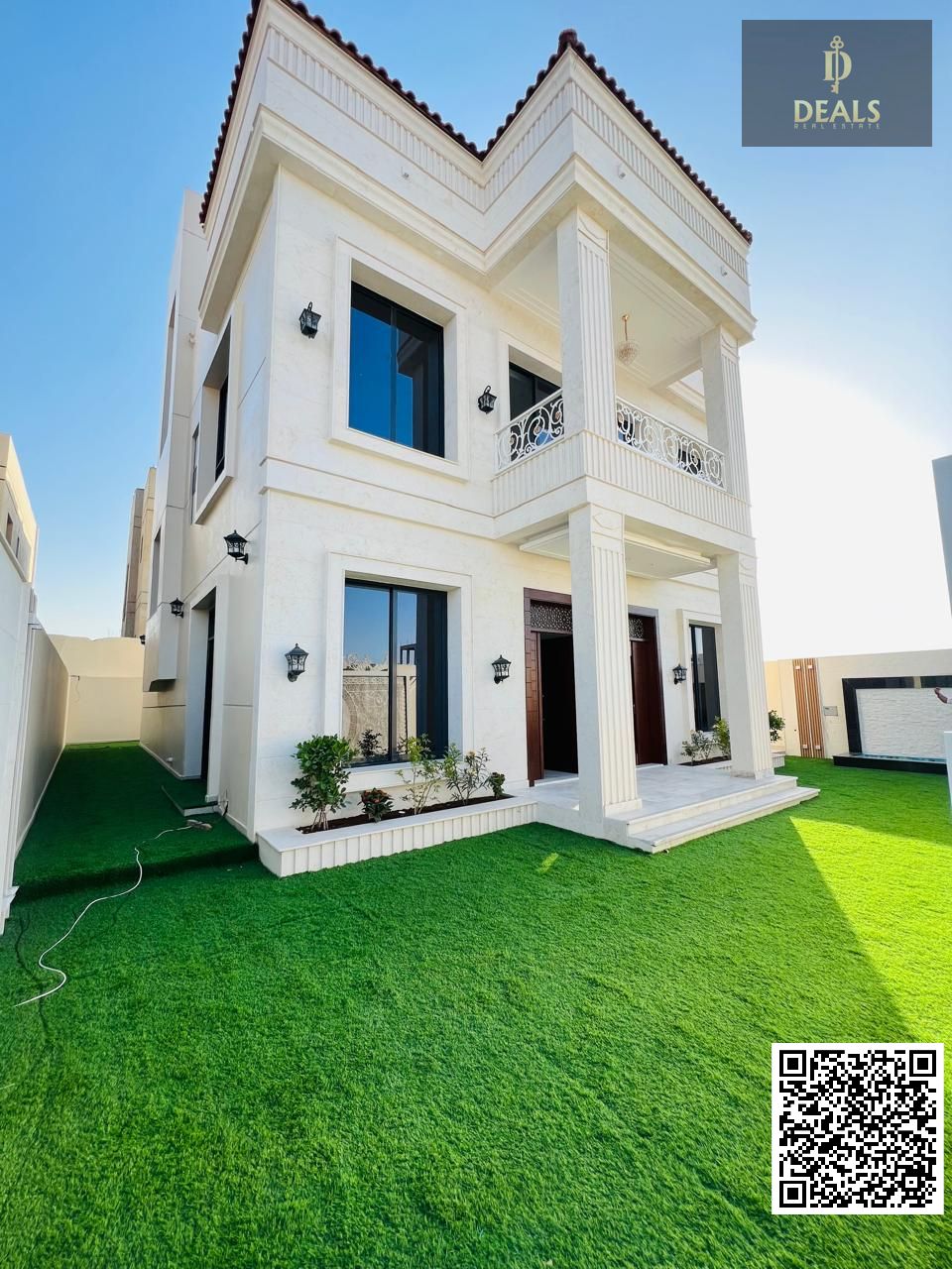 The Storage Winner: "5 Master Bedrooms with Built-in Wardrobes – Luxury Villa for Sale – Al Zahya"