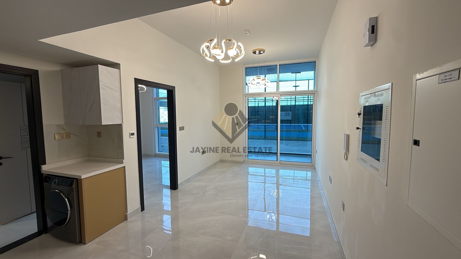 Discover elevated modern living with this brand-new, semi-furnished 1-bedroom apartment in the prestigious Skyz by Danube, ideally located in the vibr