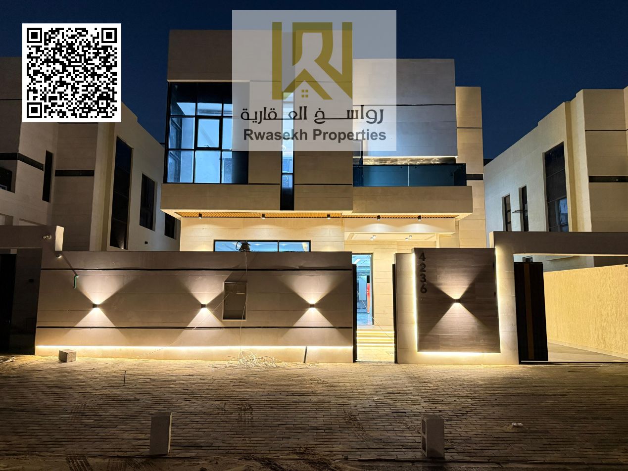 5 bedroom villa for sale at ajman helio 2 with swimming pool
