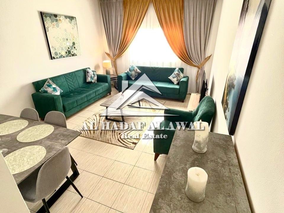 For monthly rent, a room and a hall in Al MAJAZ3 area with free internet