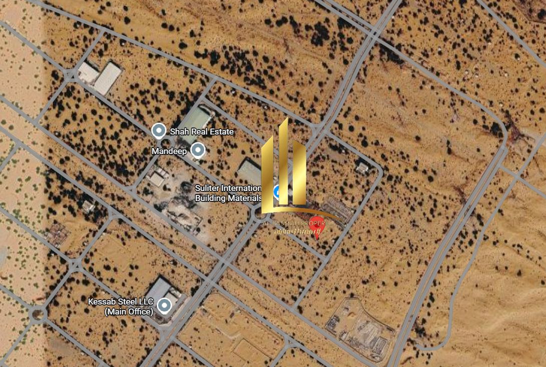 Prime Location Industrial Land For Sale Al Arqoub Industrial Area Sharjah