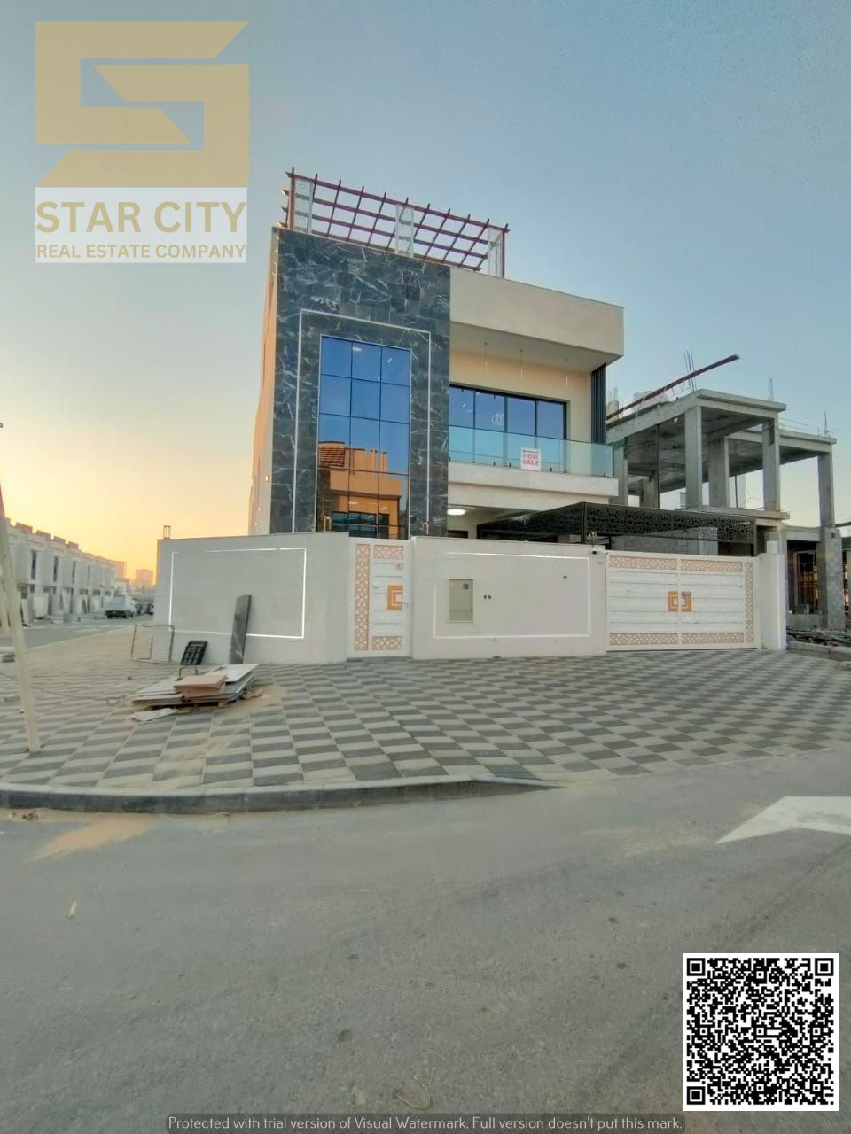Luxury Villa for Sale in Al Helio | Super Deluxe Finishing | Prime Main Road Location