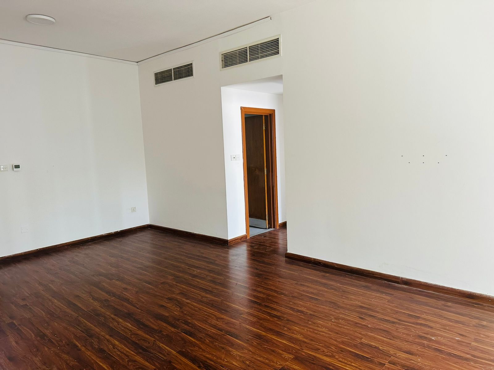 Largest 2-Bedroom Hall Apartment with open view, free AC, built-in wardrobes, and glass façade
