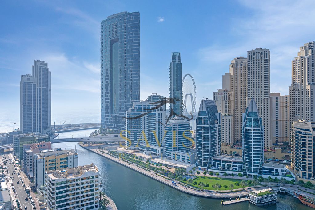 2BR Sea and Marina View | Furnished | High Floor