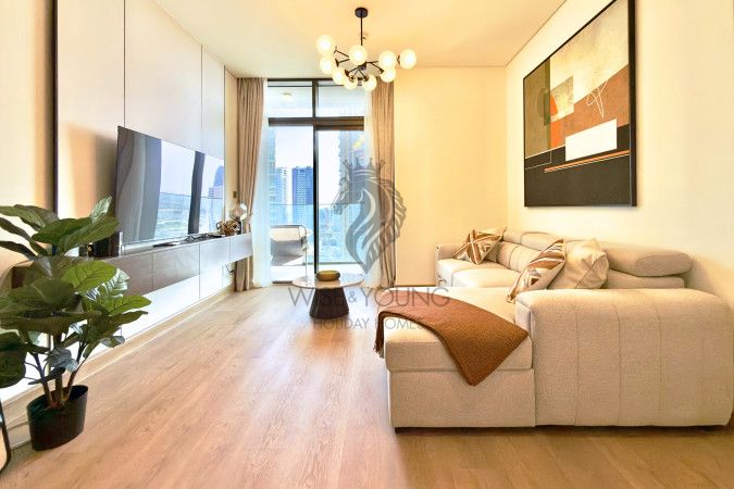 Exclusive 2 Bedroom Apt with Burj and Skyline View