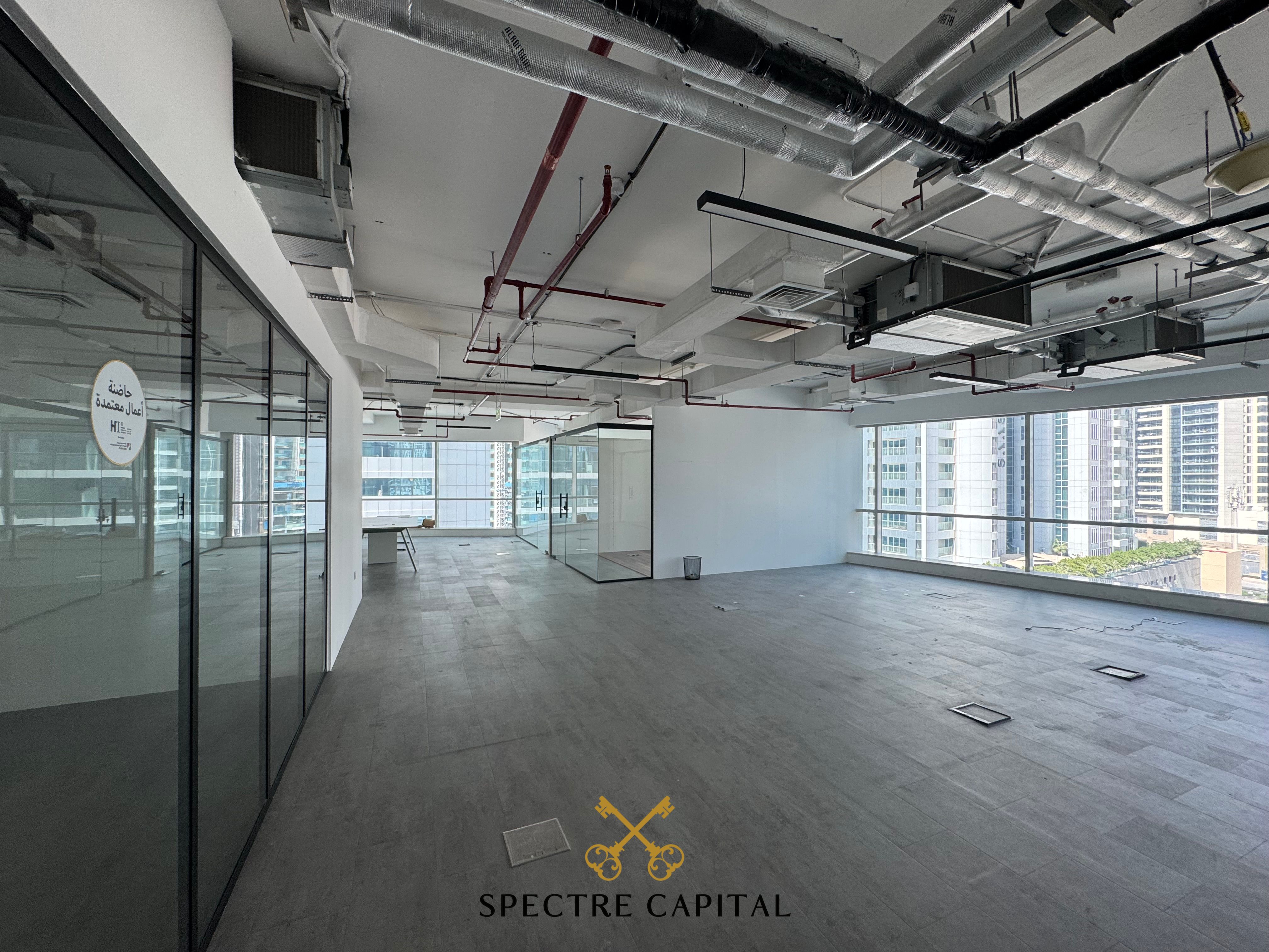 OPEN LAYOUT OFFICE | SPACIOUS LAYOUT | BURJ KHALIFA VIEW