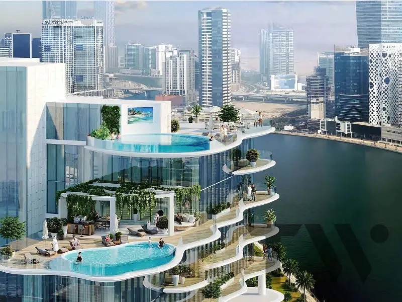 Spacious 1 BR | Water View | High floor