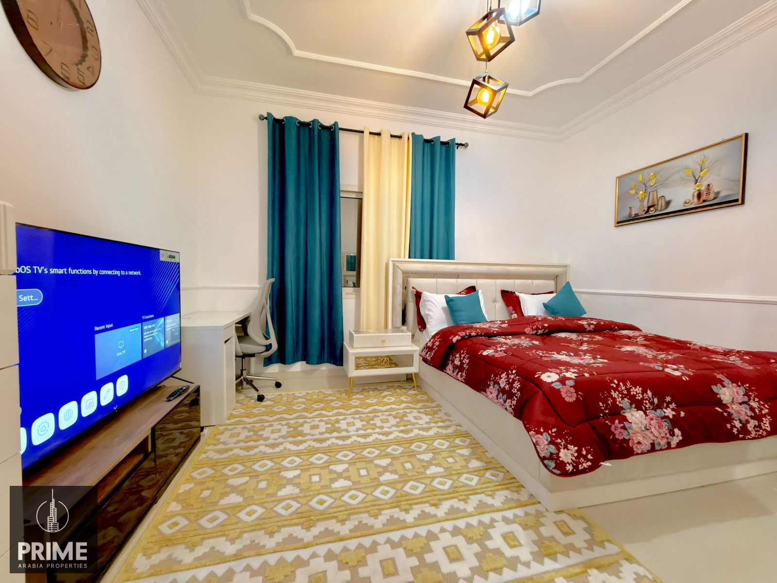 ELEGANT QLTY FULLY FURNISHED STUDIO IN BATEEN AREA.