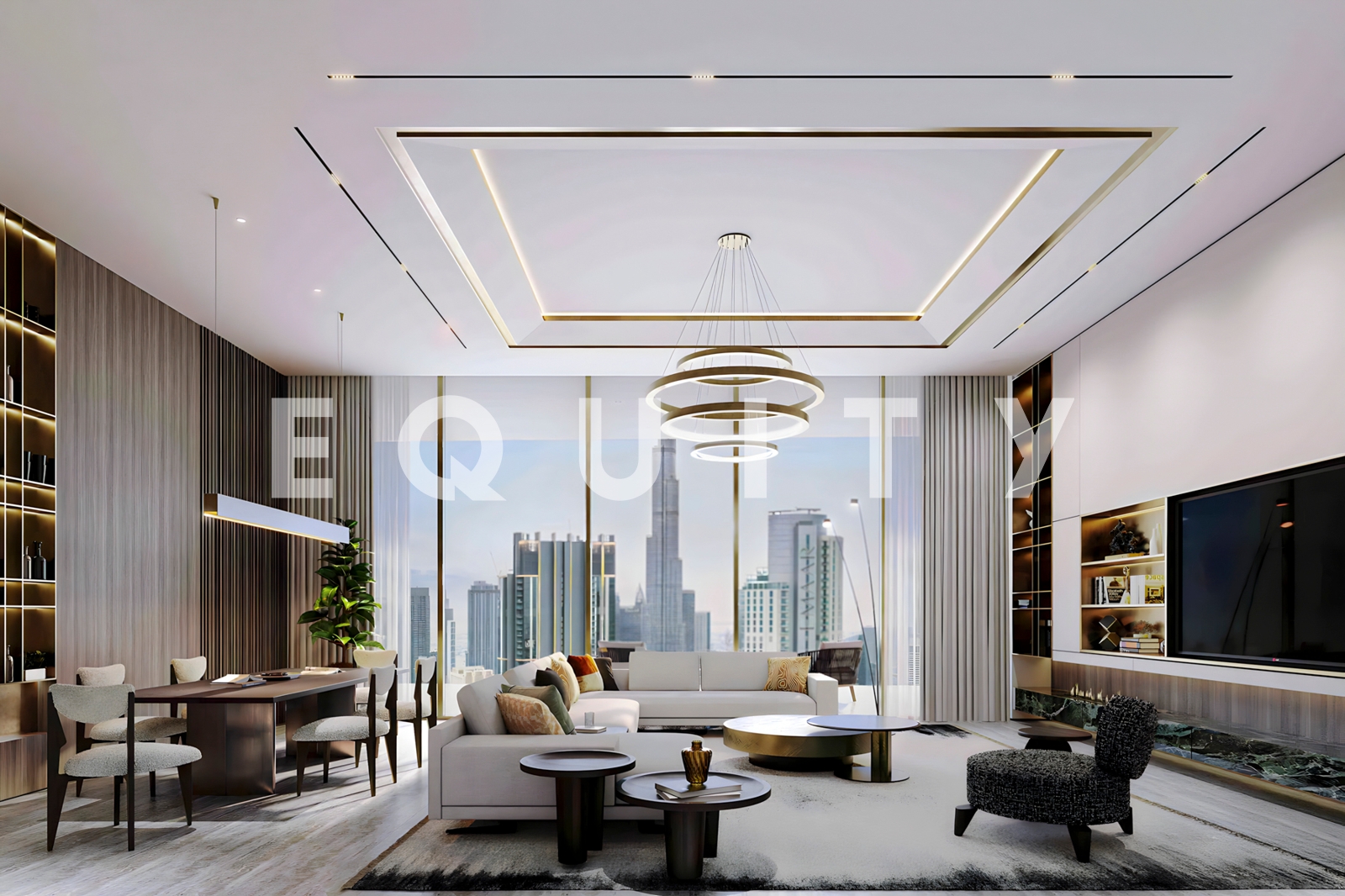 Penthouse | Burj Khalifa View | Half Floor