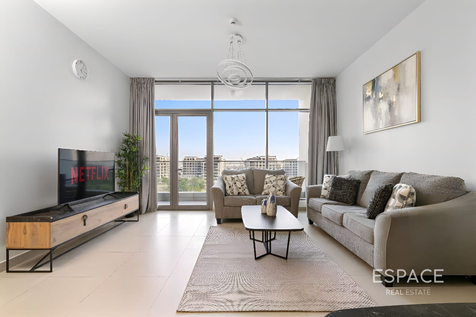 Park and Pool View | Vacant | Furnished