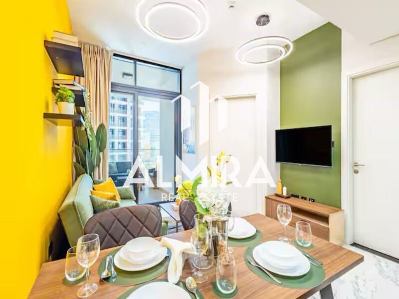 1BR Junior | Fully Furnished | Pool View
