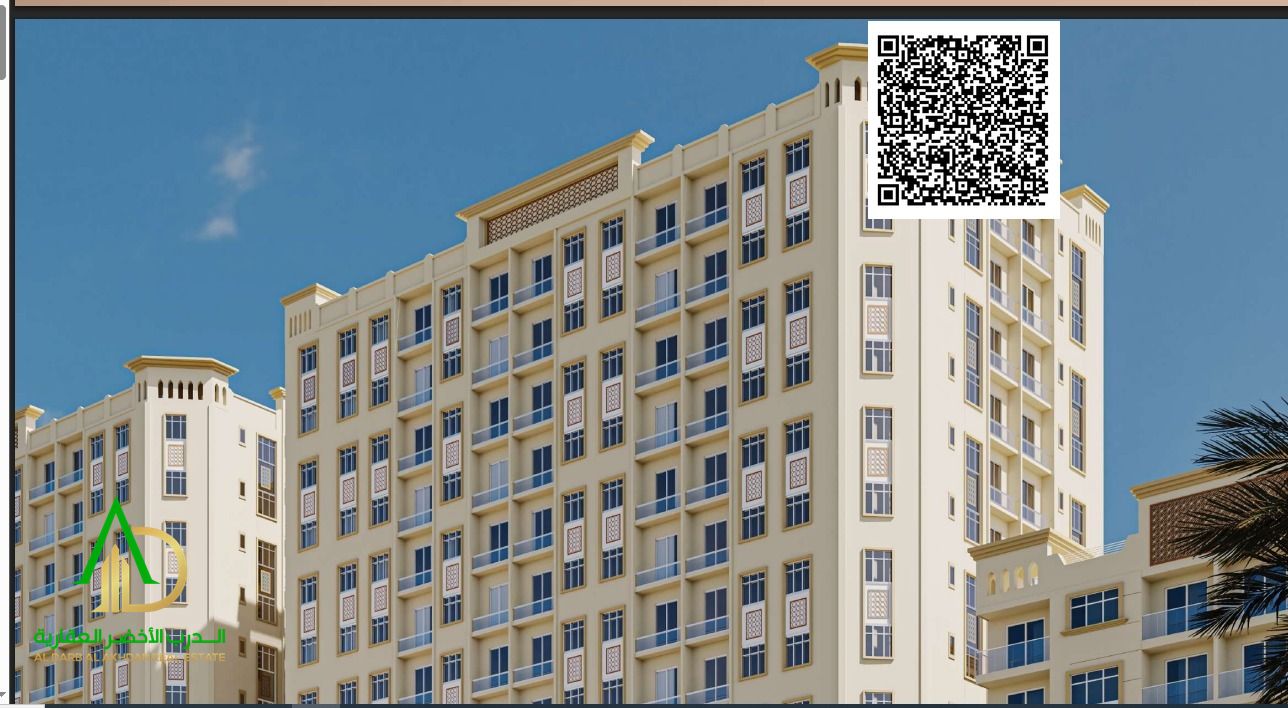 Don’t miss this lifetime opportunity! Own a spacious 1BR with luxury modern finishes and beautiful views in Al Ameera D3, Al Yasmeen, Ajman.