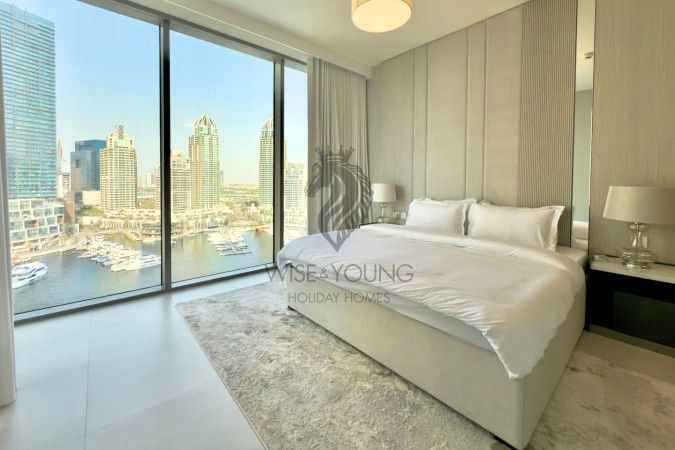 Stunning 1 Bed Apartment with Dubai Marina view