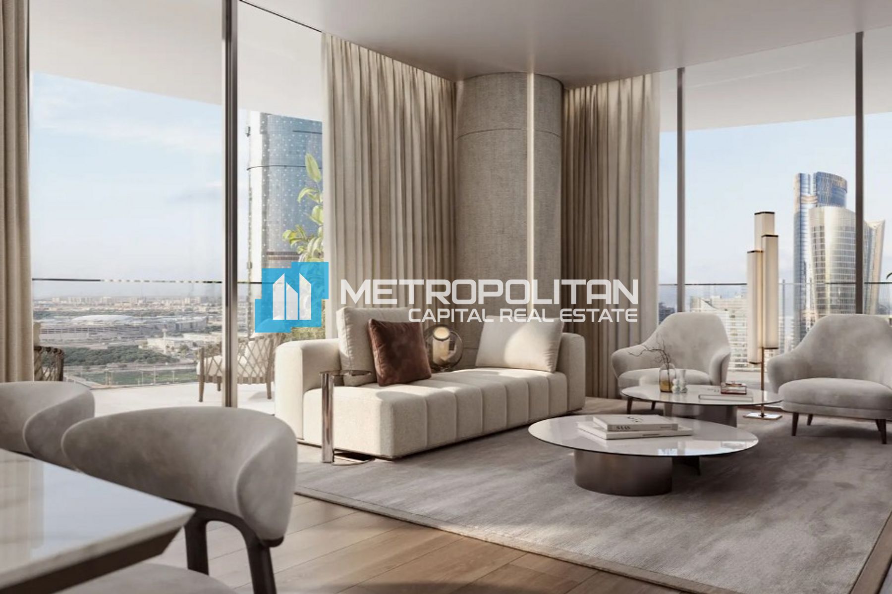 Mangrove View |Furnished 2BR |High Floor |Corner