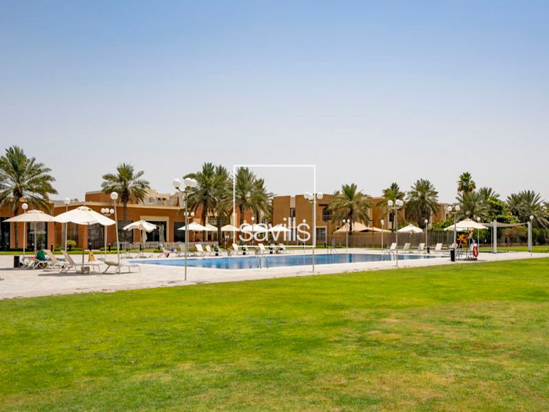 Corner Plot Villa with Private Pool in Rabdan