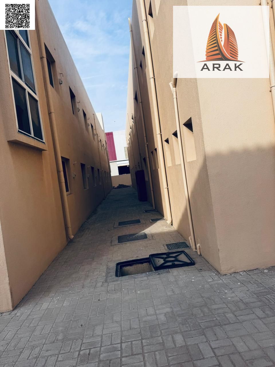 Labour Accommodation Available for Rent in Al Jurf 1 – Close to Ajman Auto Market